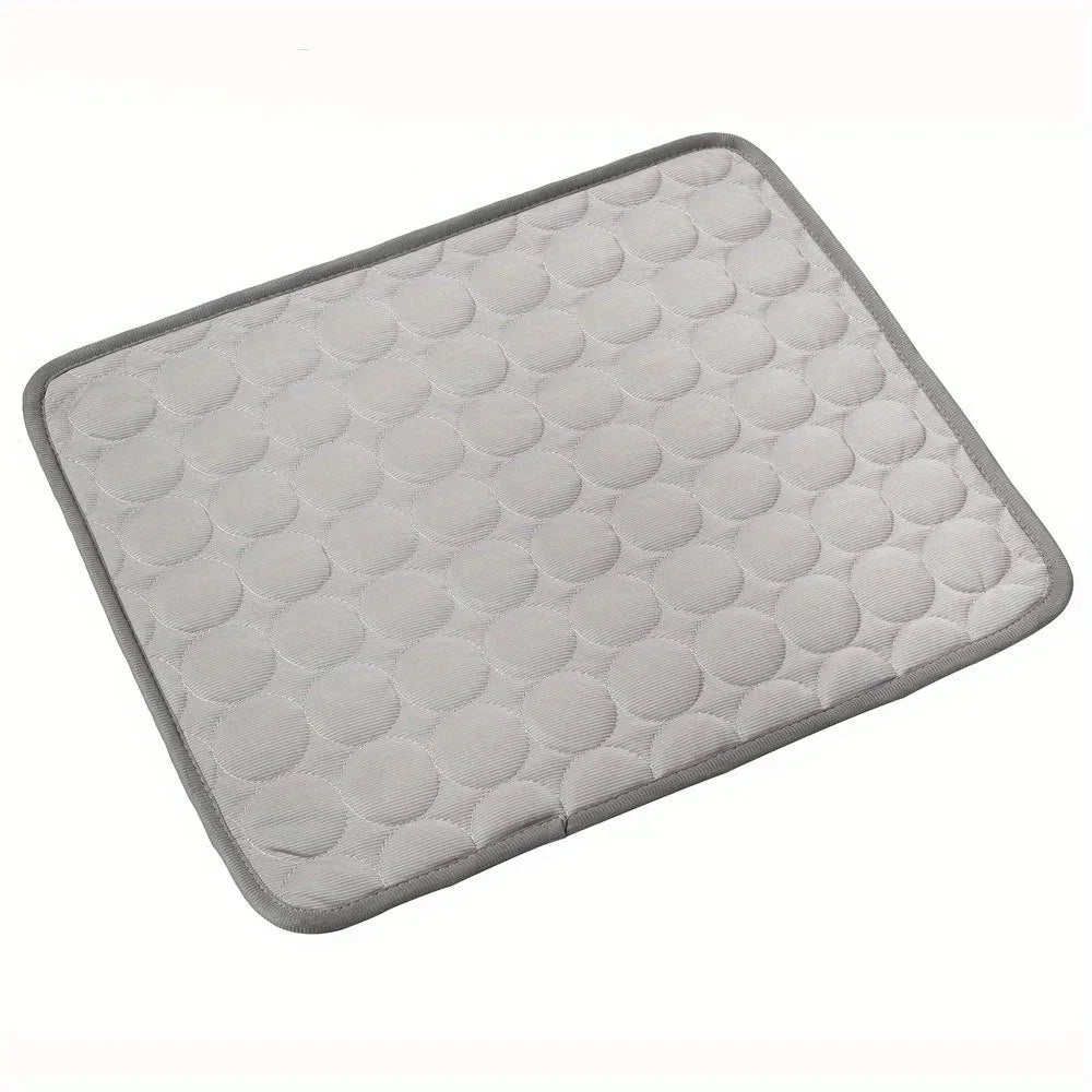 Pet Cooling Mat — Self-Cooling Gel Pad for Dogs & Cats, Pressure-Activated, Washable, Multiple Sizes