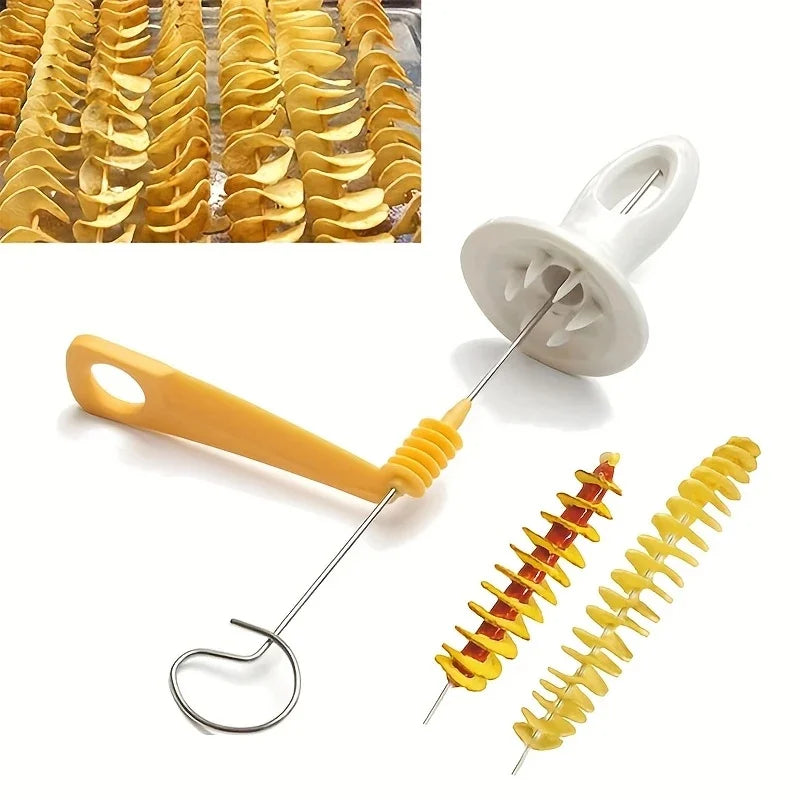 Vegetable Spiralizer Set — Stainless Steel Multi-Blade Veggie Noodle Maker for Zucchini & Carrots