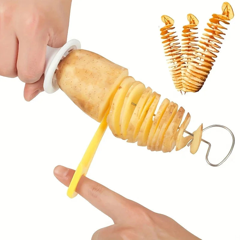 Vegetable Spiralizer Set — Stainless Steel Multi-Blade Veggie Noodle Maker for Zucchini & Carrots