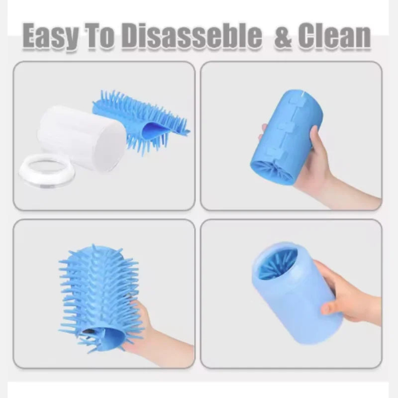 Dog Paw Cleaner Cup — Portable Silicone Paw Washer for Muddy Paws, Dogs & Cats, Multiple Sizes