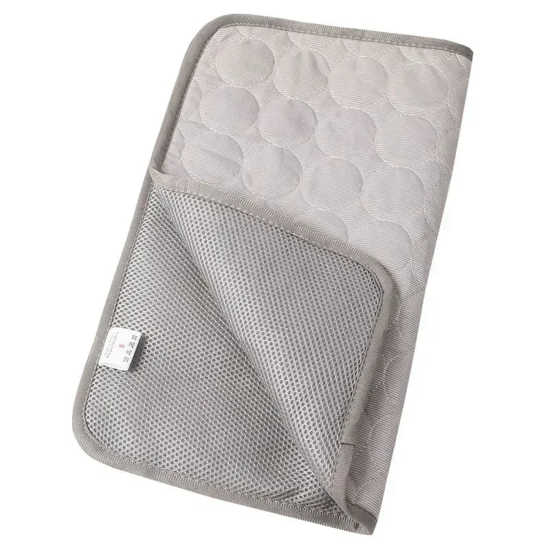 Pet Cooling Mat — Self-Cooling Gel Pad for Dogs & Cats, Pressure-Activated, Washable, Multiple Sizes