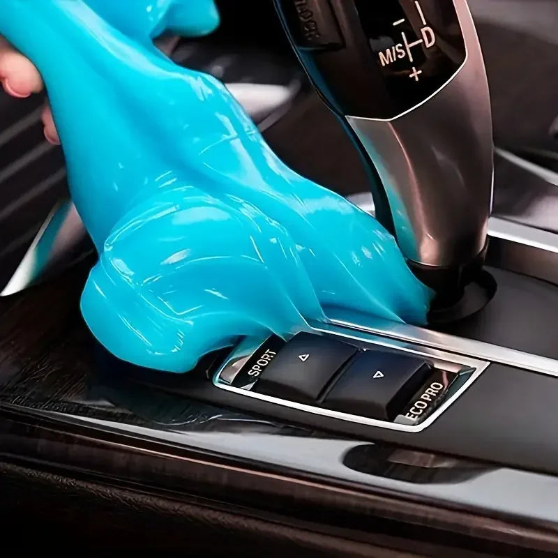 Car Cleaning Gel — Reusable Detailing Putty for Dust, Crumbs, Vents & Hard-to-Reach Spots