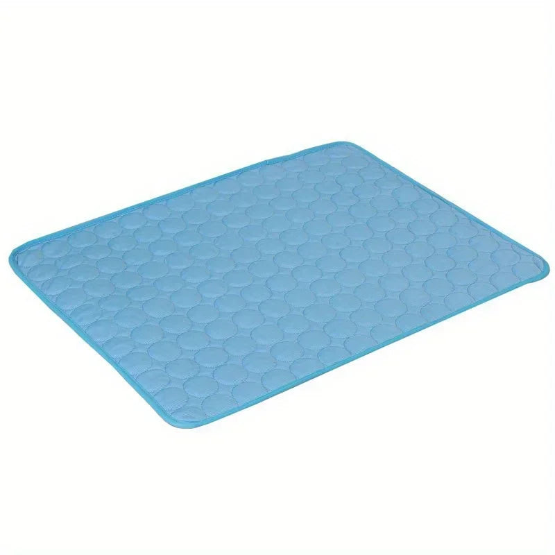 Pet Cooling Mat — Self-Cooling Gel Pad for Dogs & Cats, Pressure-Activated, Washable, Multiple Sizes