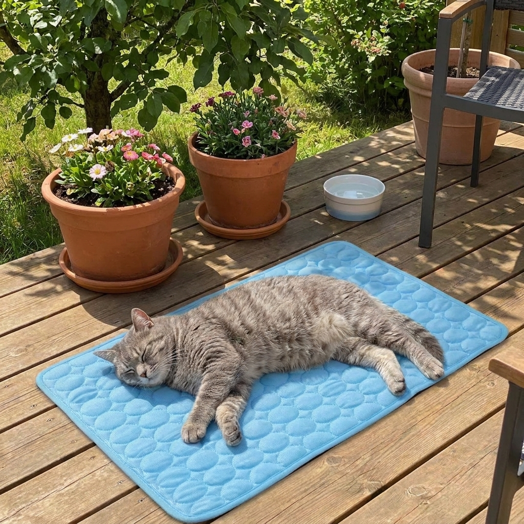 Summer Pet Ice Pad lifestyle