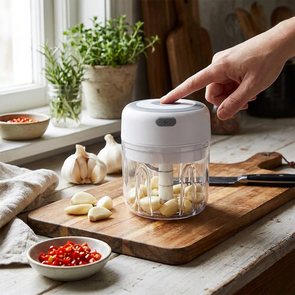 Electric Garlic Mincer lifestyle