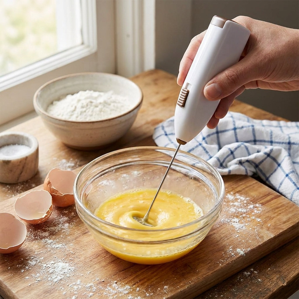 Handheld Electric Egg Beater lifestyle