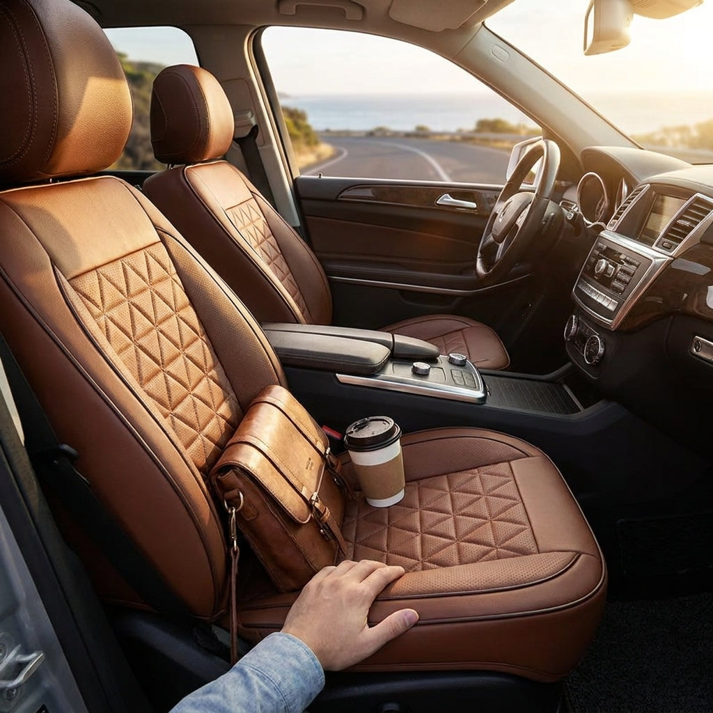 Front Car Seat Cover lifestyle