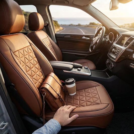 Front Car Seat Cover lifestyle