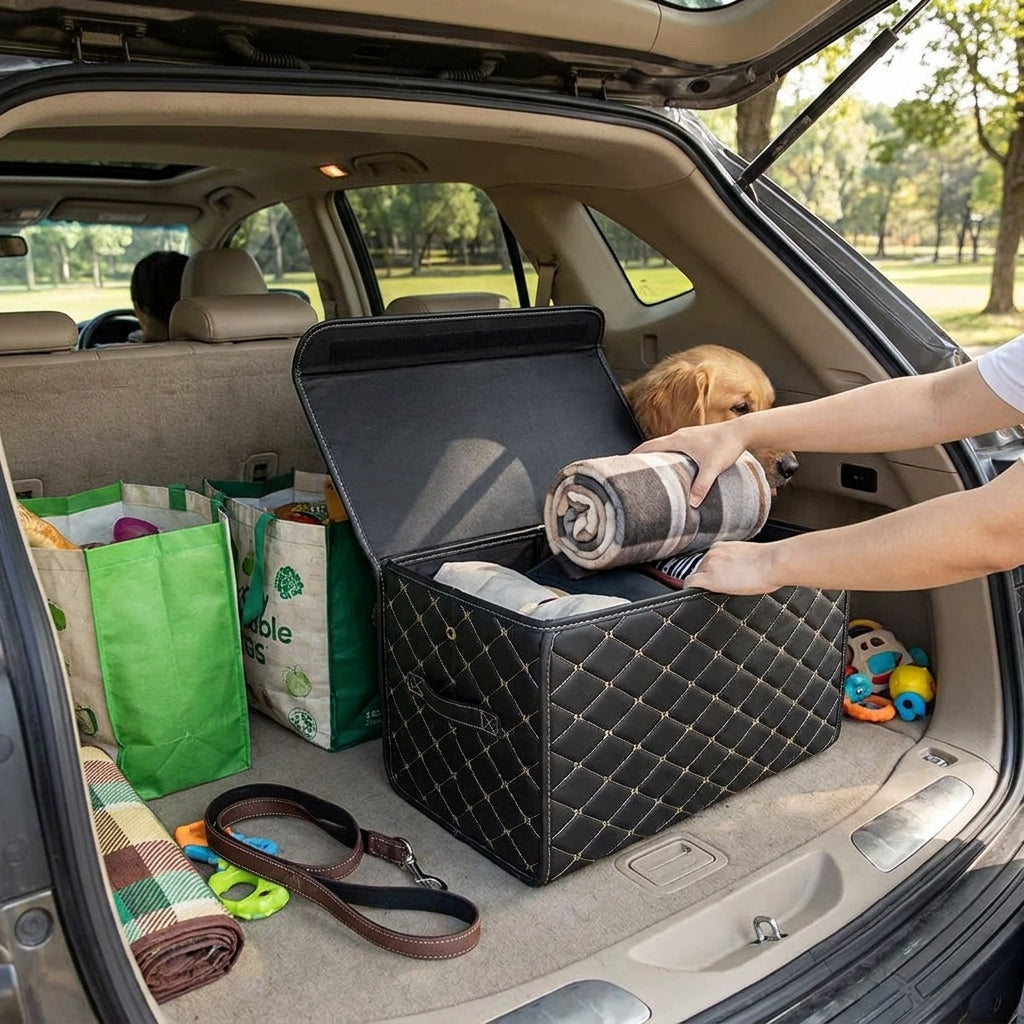 Car Trunk Organizer Box lifestyle